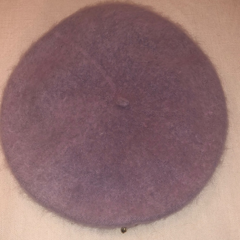 Beret with pin